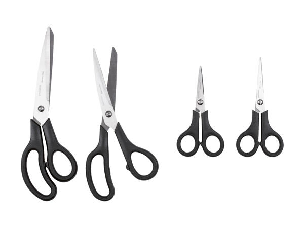 Set di forbici, 4 pezzi