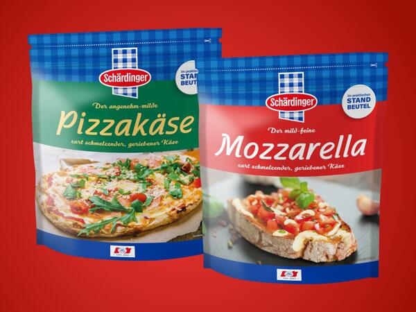 Käse gerieben