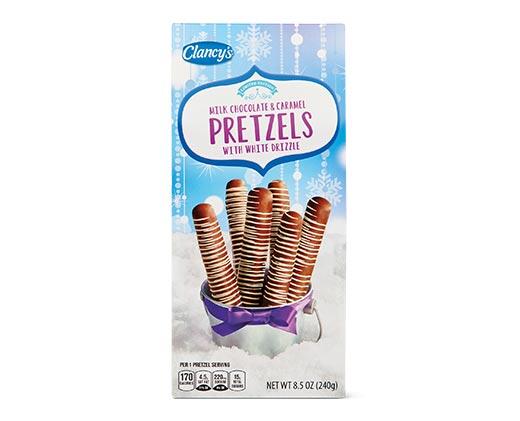 Clancy's 
 Mistletoe Snack Mix or Pretzels Gift Box