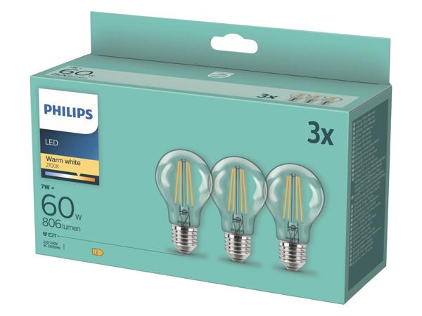 LED light bulb, 3 or 4 pieces