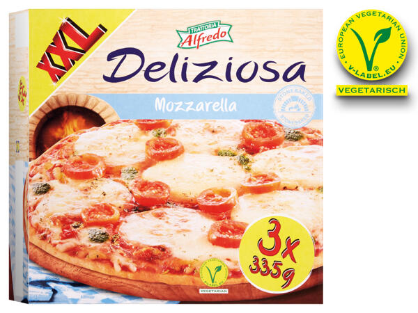 Trattoria Alfredo Steinofenpizza Mozzarella 2 + 1 gratis