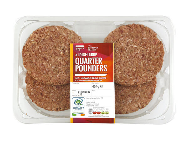 Beef Quarter Pounders