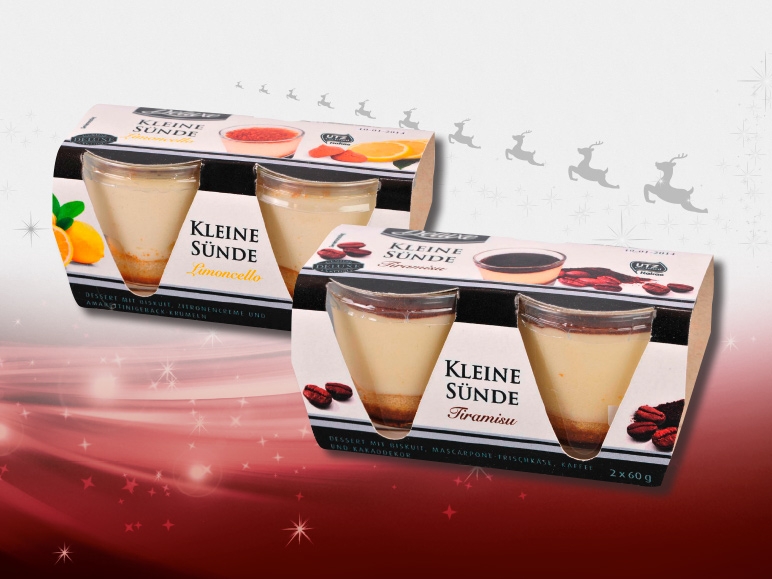 Desserts en verrine