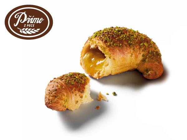 CROISSANT S PISTÁCIOVOU NÁPLNÍ
