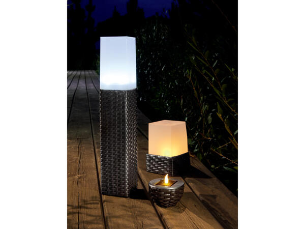LED-solcellslampa