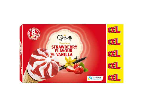 Strawberry crisp ice cream XXL