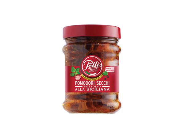 Dried tomatoes sicilian style