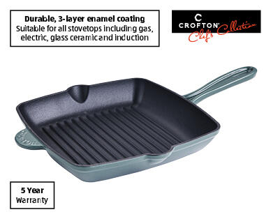 Cast Iron Griddle Pan 26cm