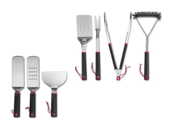 Grillbesteck-/Grillwender-Set, 4-teilig