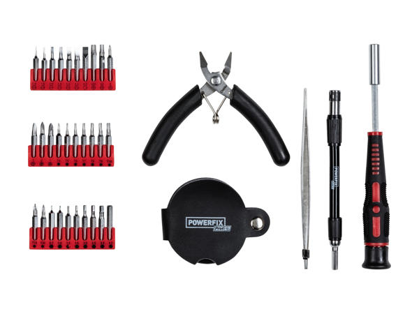 Set de vissage de précision, 35 pièces