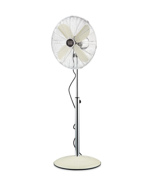 Cream Pedestal Fan