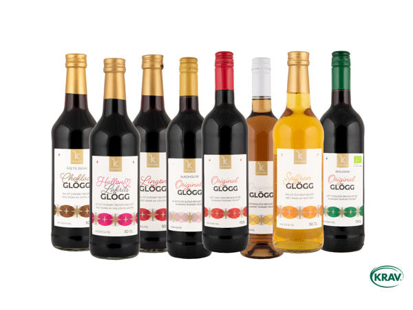 Glögg, olika sorter