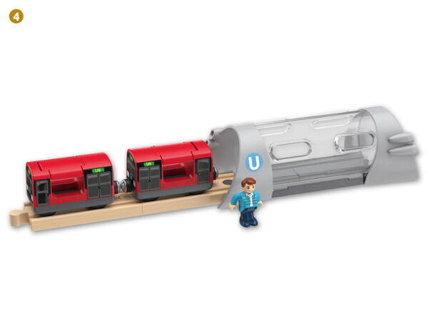 Holzeisenbahn-Erweiterungsset