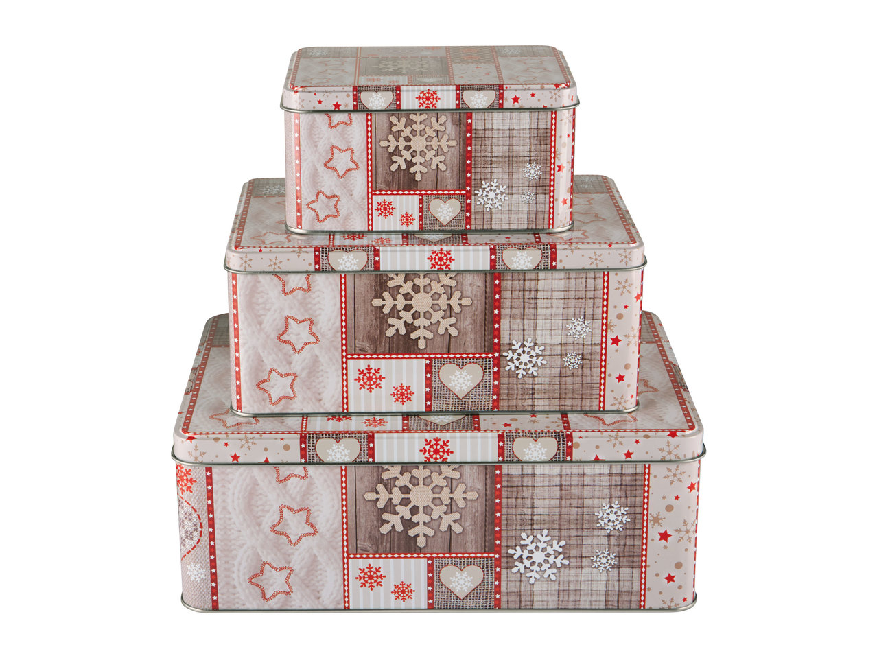 Ernesto Christmas Cake Tin Set1