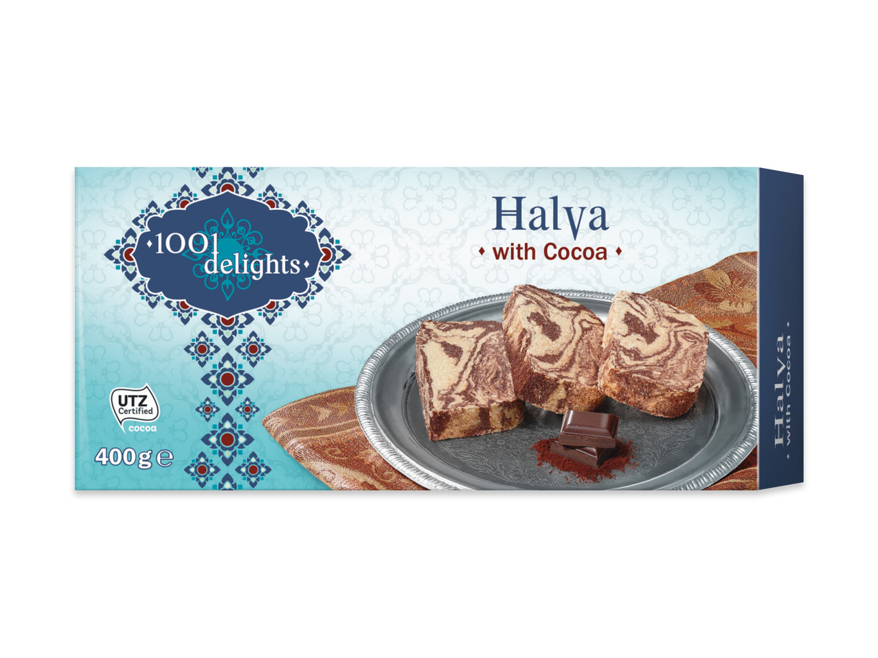 Halva med kakao