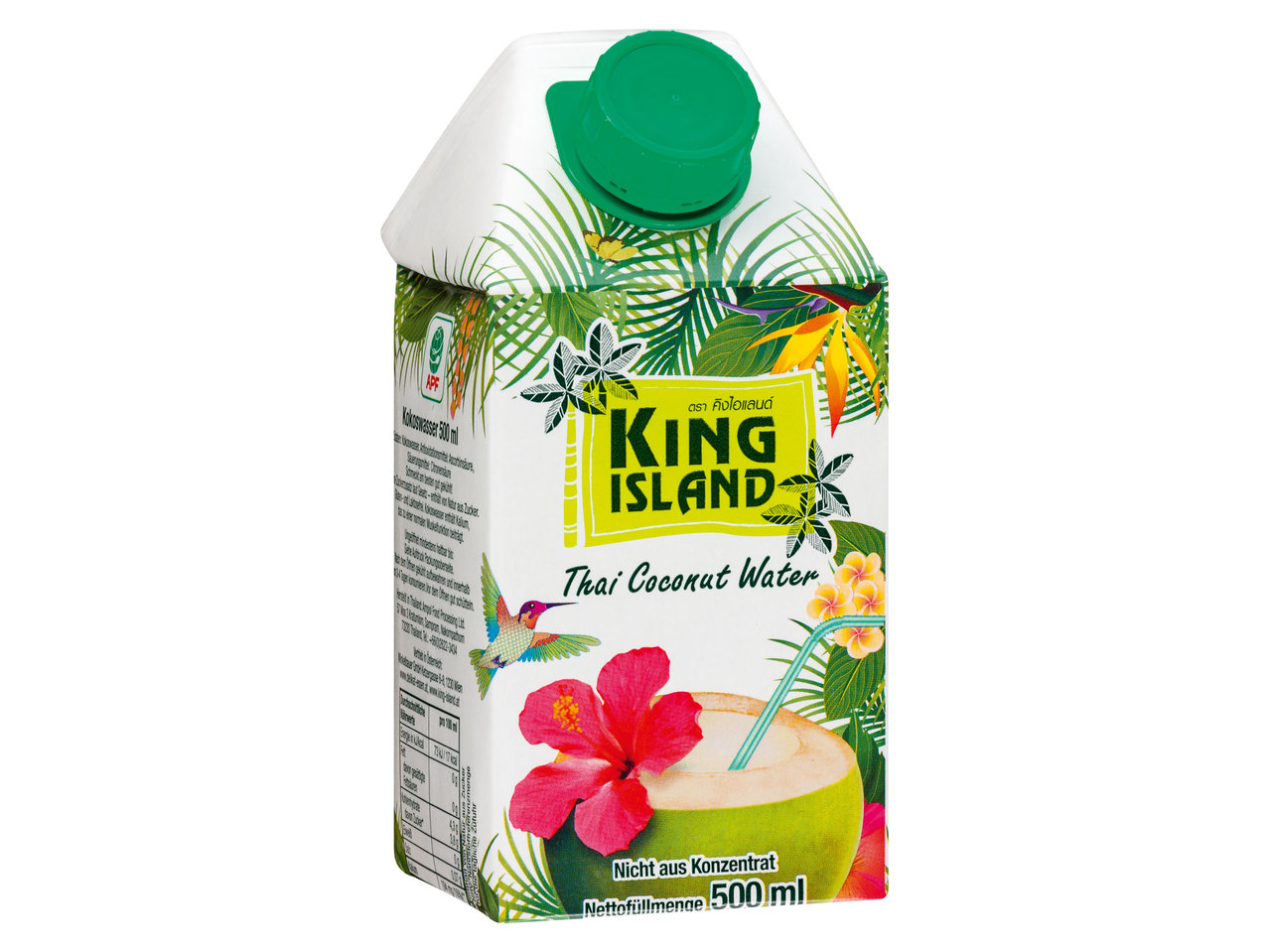 KING ISLAND Kokoswasser