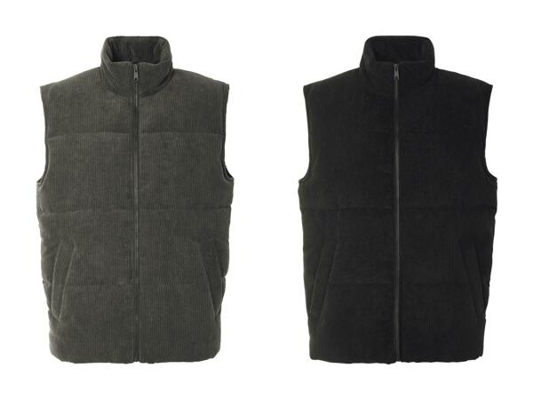 Gilet en velours côtelé