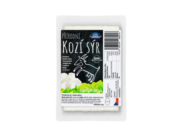 PŘÍRODNÍ KOZÍ SÝR