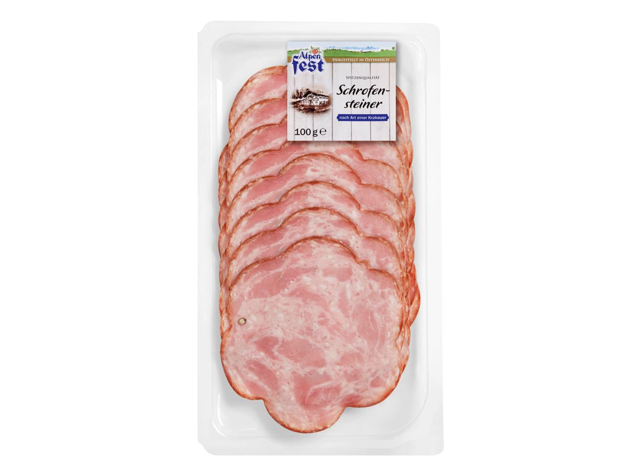 ALPENFEST Smoked Pork Slices