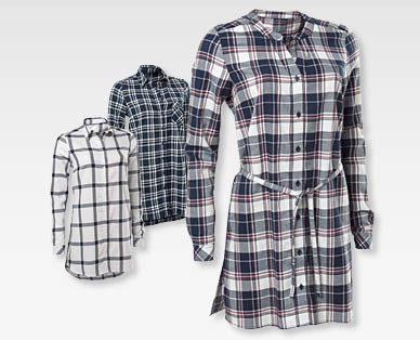Chemisier long/Robe-chemisier pour femmes BLUE MOTION COLLECTION