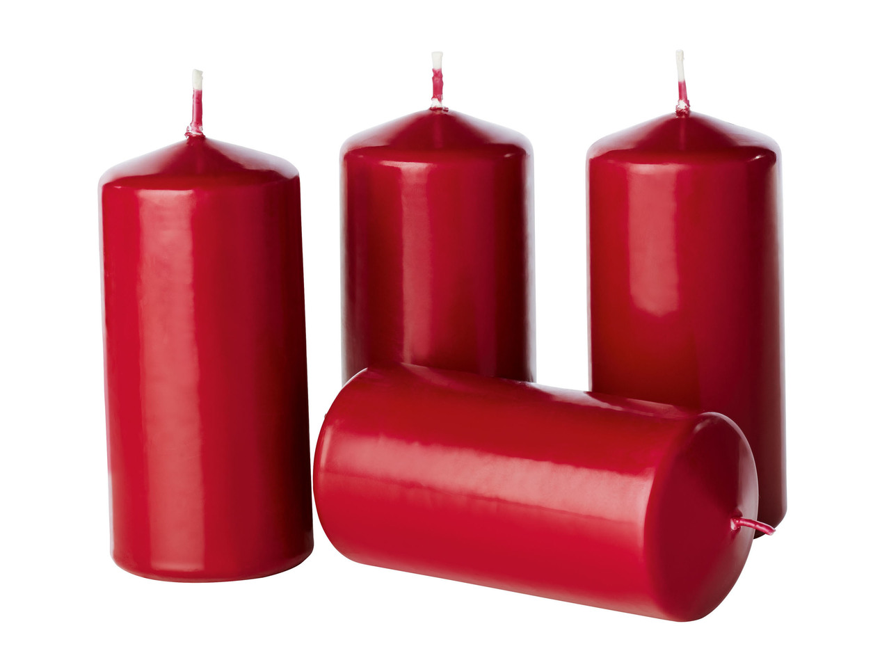 Pillar Candles, 2, 4 or 6 pieces