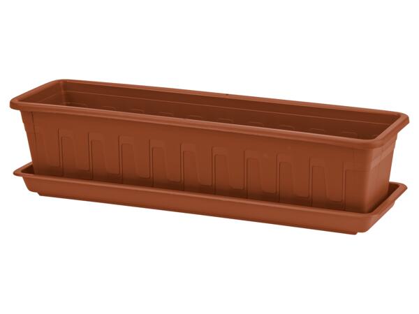 60cm Balcony Box With Tray