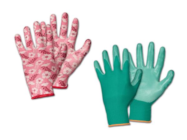 Nitril-Gartenhandschuhe