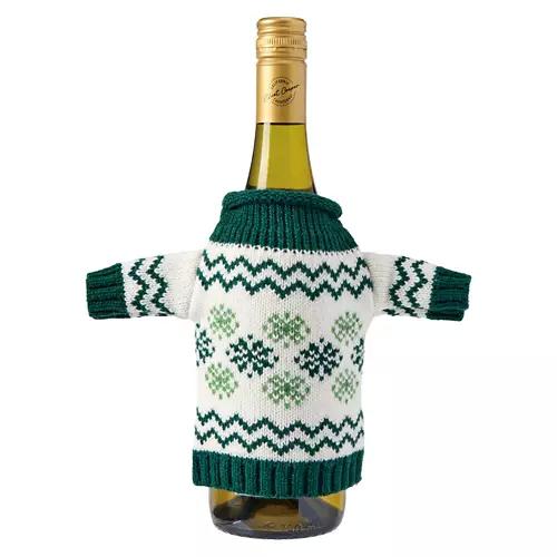 Ugly Sweater Wine Bottle Cover - Nordic Pattern