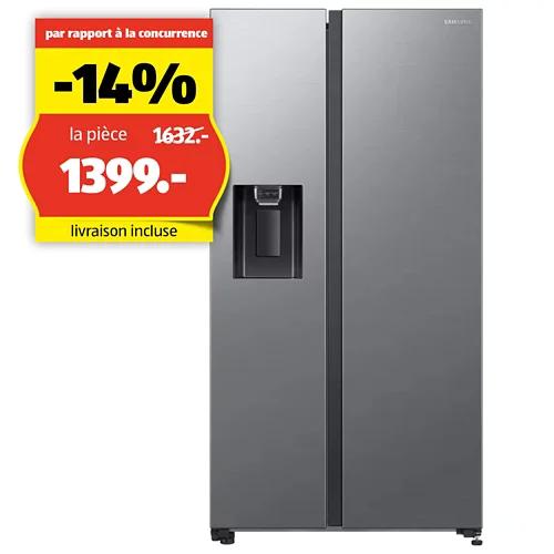 SAMSUNG Food Center, aspect inox, RS64DG5303S9WS