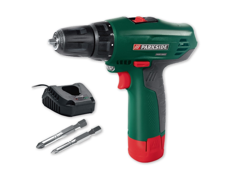 Parkside(R) 10.8V Cordless Drill