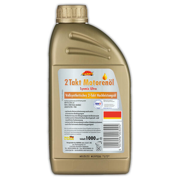 Vollsynthetisches 2-Takt-Motorenöl