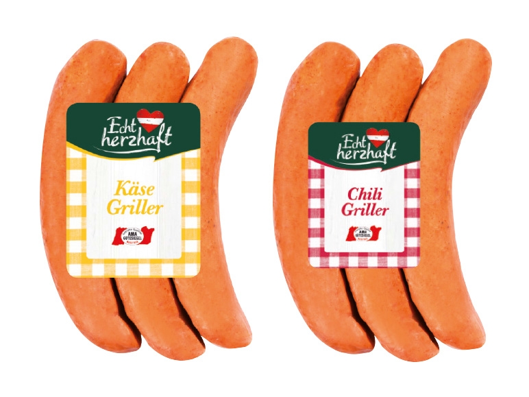 ECHT HERZHAFT Käse/Chili Griller