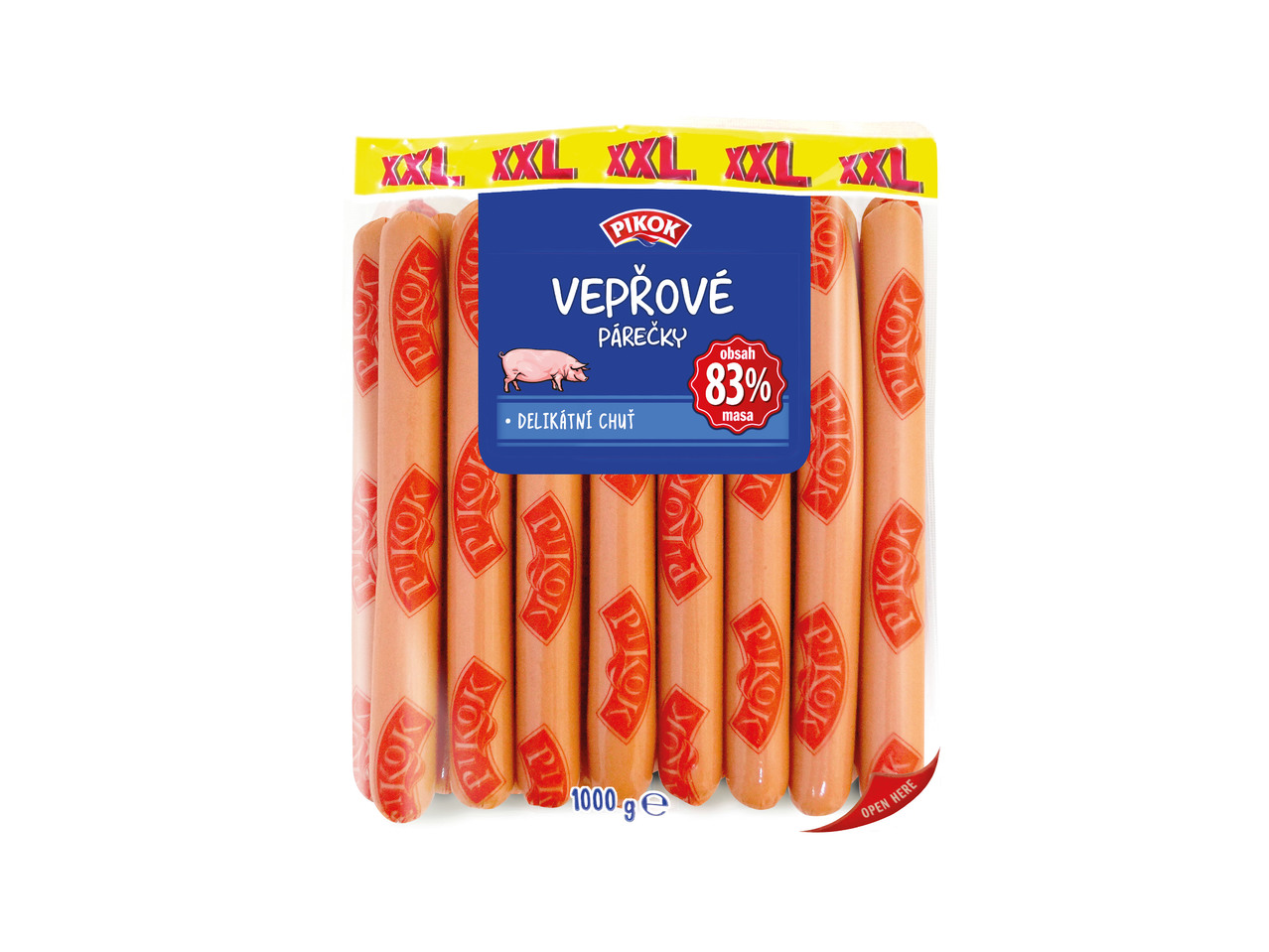 VEPŘOVÉ PÁREČKY