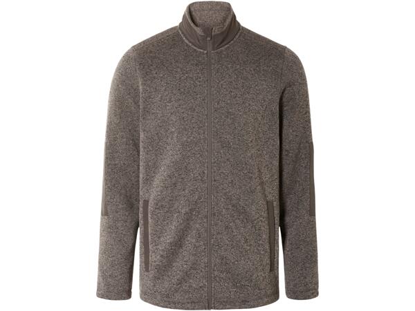 Men's Knitted Fleece Jacket