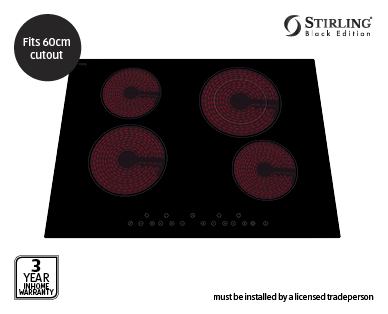 Black Edition 70cm Ceramic Cooktop