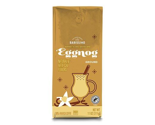 Barissimo 
 Eggnog or Gingerbread Ground Coffee
