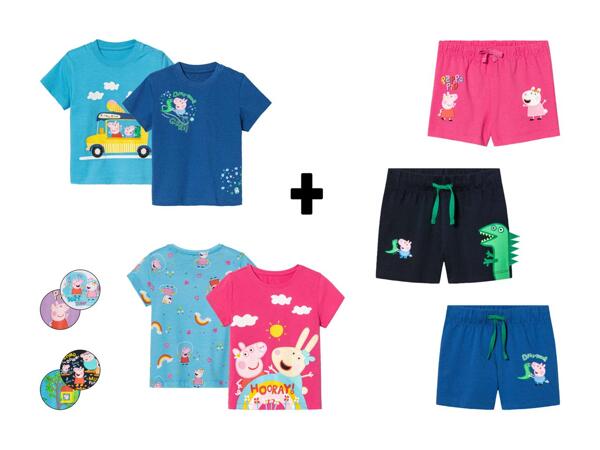 T-shirt 2-pak + Shorts