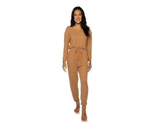 Serra 
 Ladies' Long-Sleeve Cozy Lounge Romper