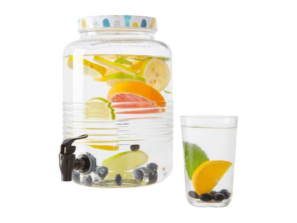 Ernesto Glass Drinks Dispenser