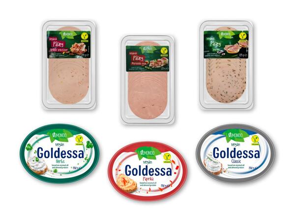 VEMONDO Veganske pålægsskiver eller smøreost