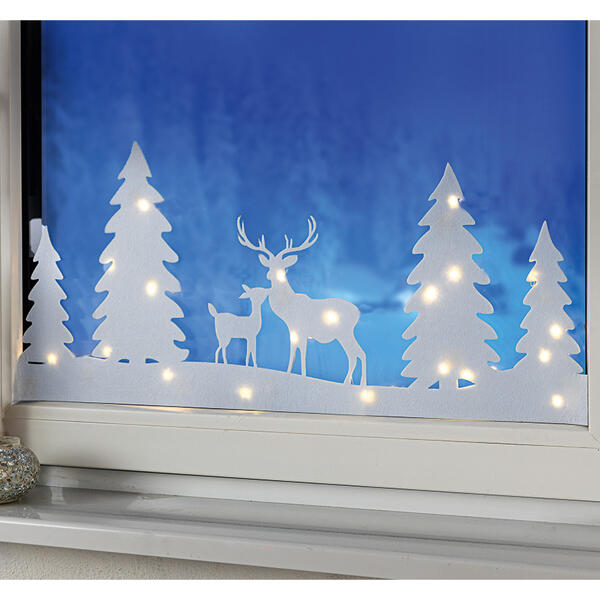 LED-Filz-Weihnachtsdeko
