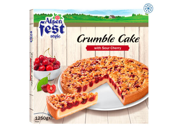 Alpenfest Style Crumble Tart