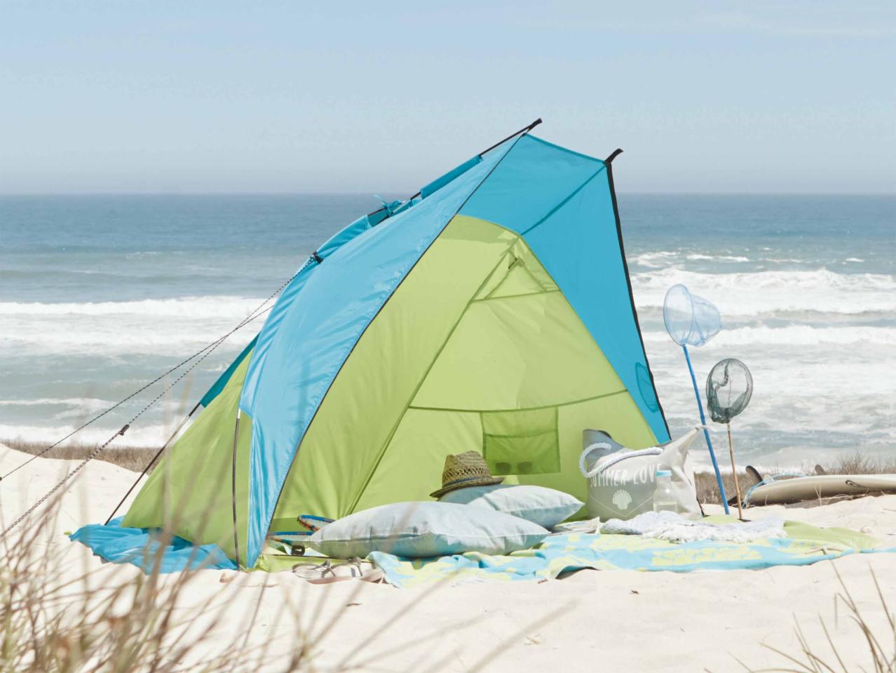 Tente de plage