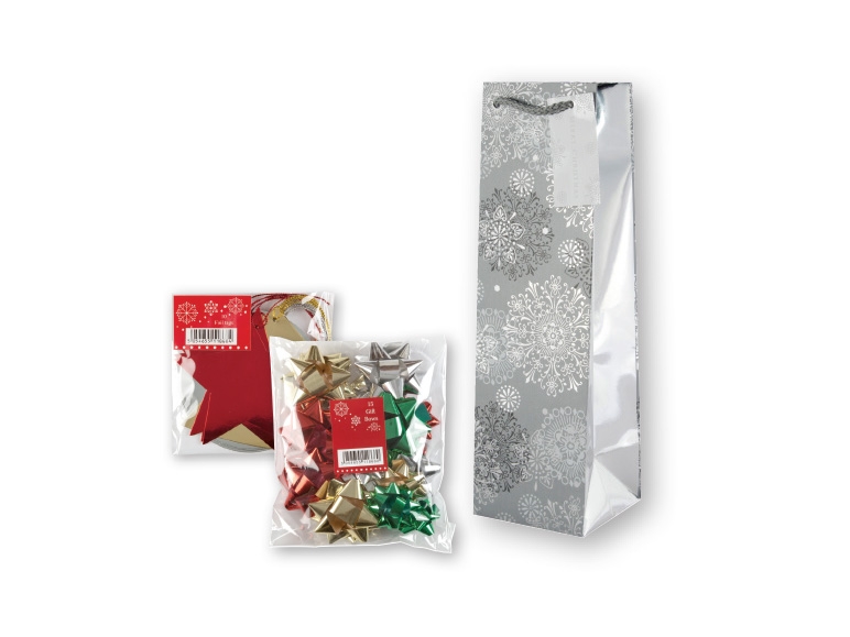 HALLMARK Bottle Bag/Foil Gift Tags or Present Bows
