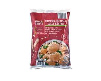 Whole & Simple Chicken, Quinoa & Kale Ravioli