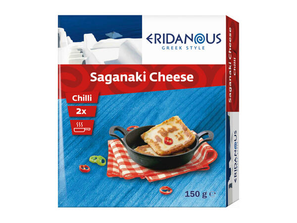 Eridanous Saganaki Pan-Baked Cheese