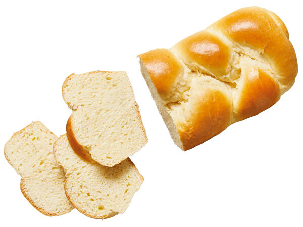 Butter-Brioche geflochten