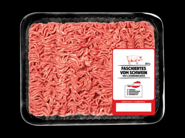 Frisches Faschiertes vom Schwein