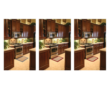 Huntington Home 20" x 32" Memory Foam Kitchen Mat