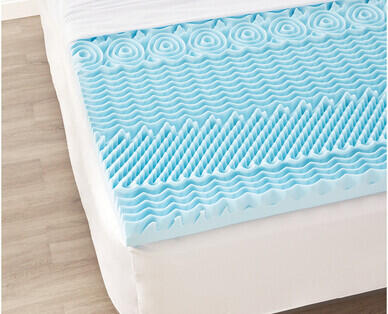 7 Zone Memory Foam Mattress Topper